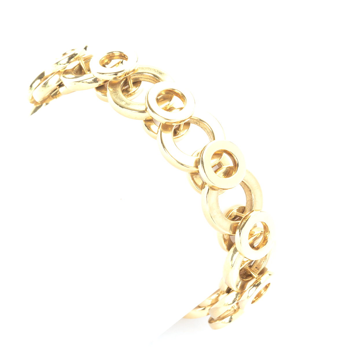 Movado 18k Yellow Gold Bracelet.